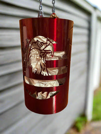 Hanging Eagle solar Luminary
